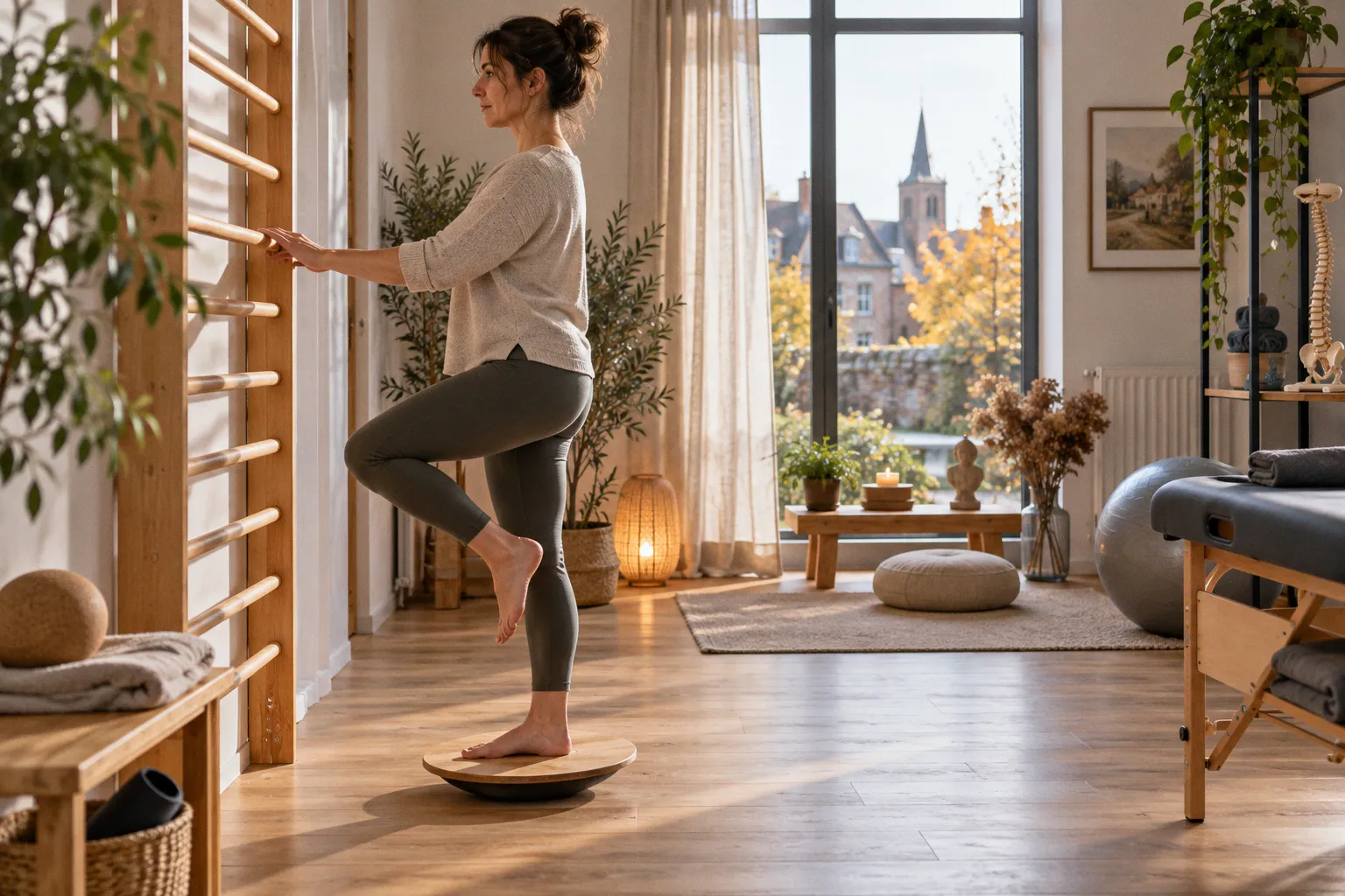 Test d'équilibre unipodal : évaluer sa posture en autonomie